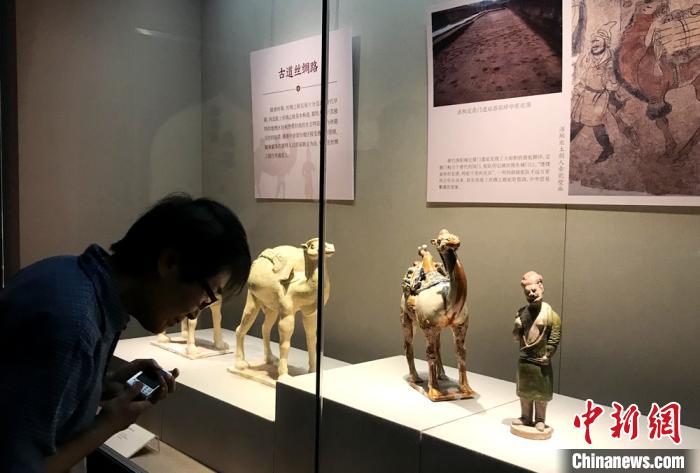 百余件唐代文物长沙展出再现粟特人的“唐漂”生活