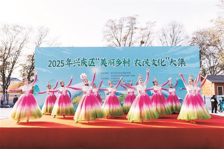 兴庆区“美丽乡村 农民文化”大集启幕