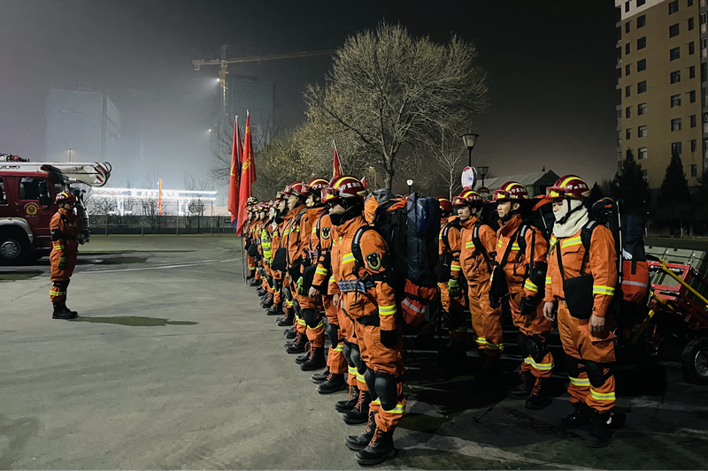 青海门源县发生6.9级地震，宁夏204名消防救援人员集结待命