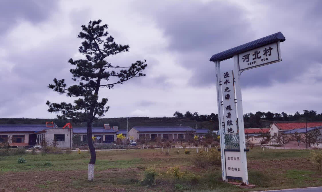 泾源县泾河源镇河北村.杨婧 摄