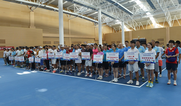 宁夏第十五届全运会网球场地测试赛暨2018吴