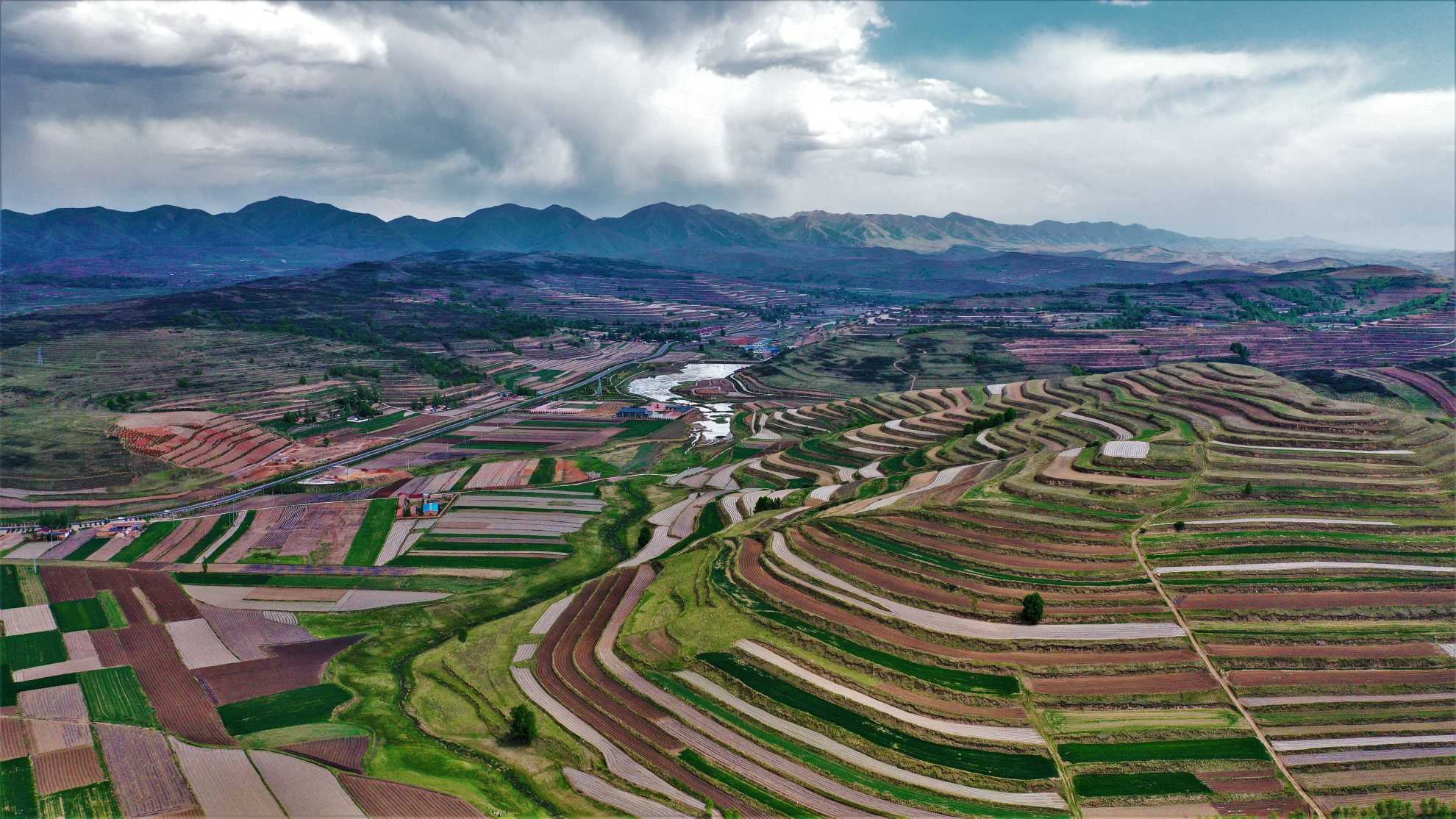 组图 | 六盘山下好风光——山翠地平梯田美如画