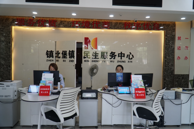 西夏区镇北堡镇三级“跑长制”  织密便民服务网