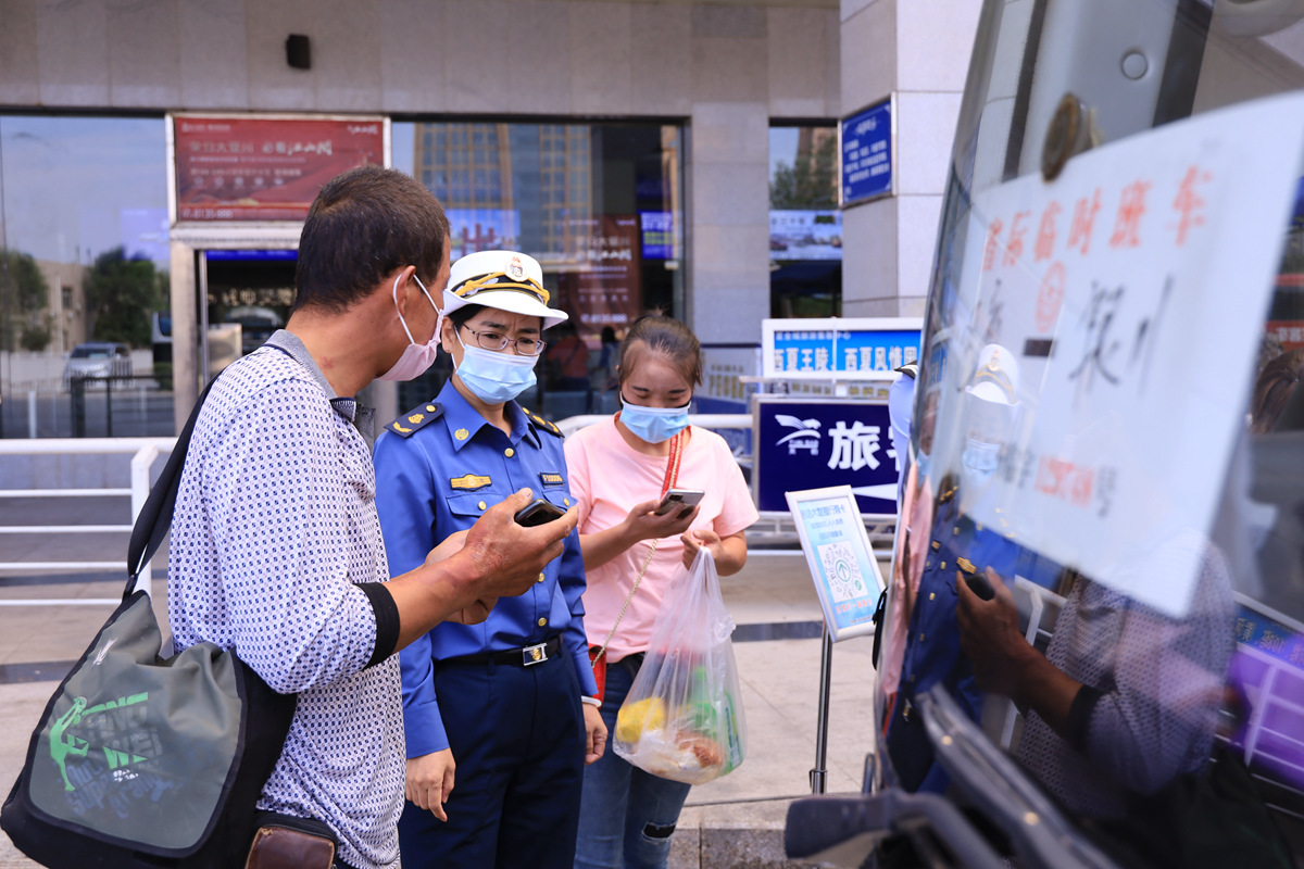 严控不松懈 银川汽车站筑牢疫情“防火墙”