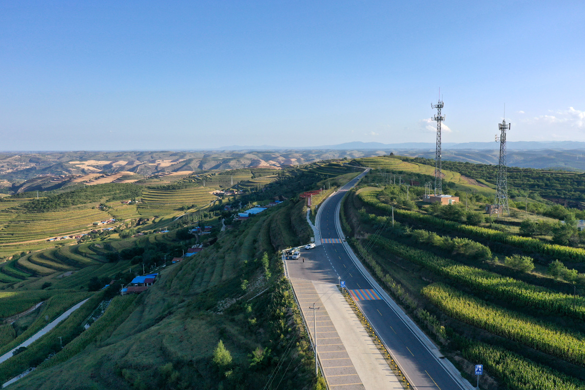 彭沟公路：美丽农村路助力乡村振兴