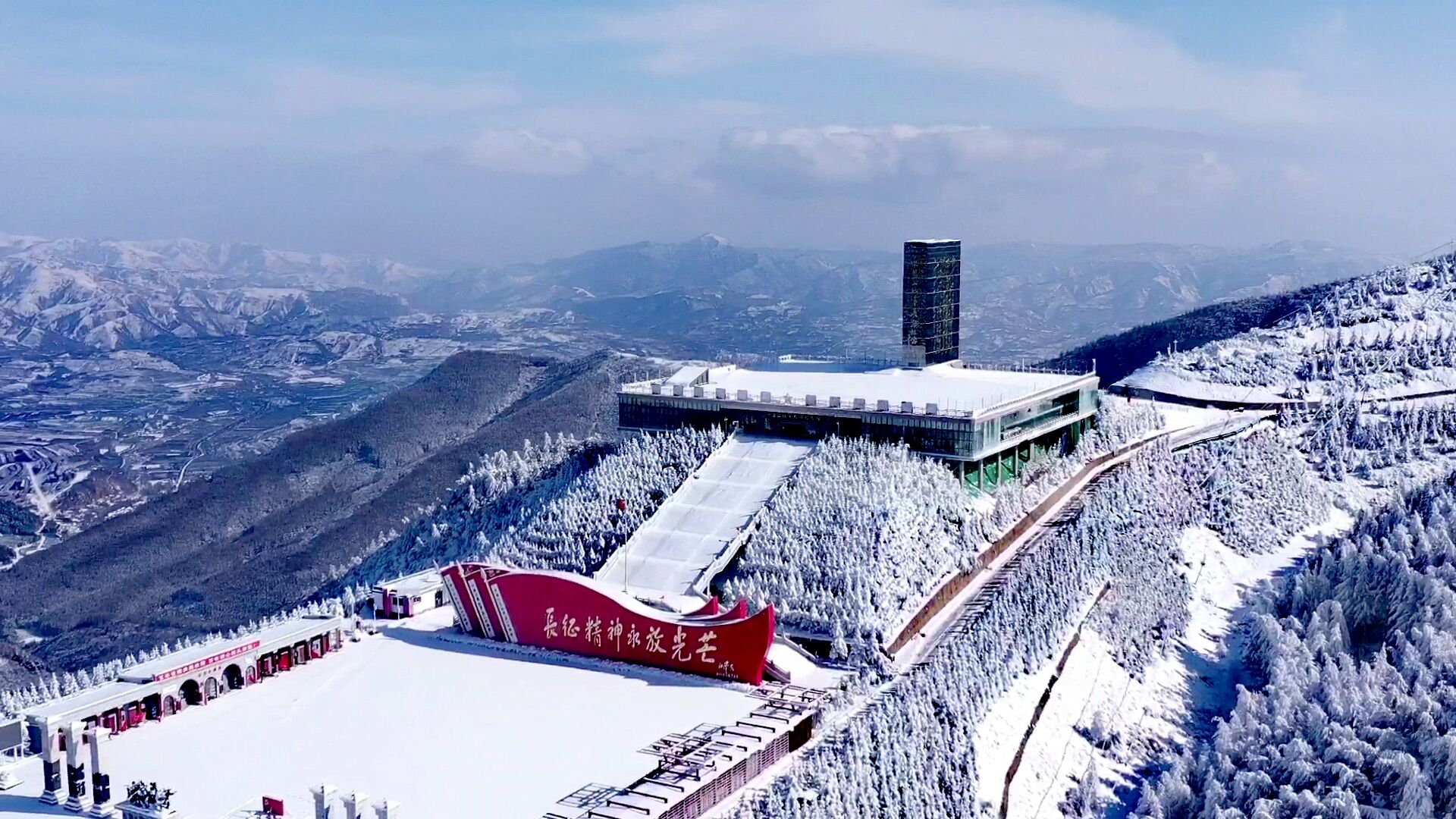 组图｜雪后六盘美景如画