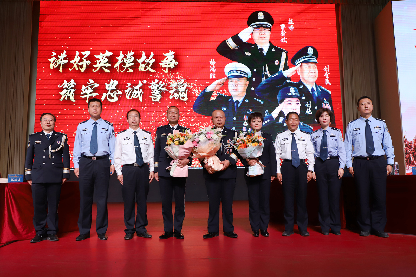 银川公安英模进警校：学英模精神 筑忠诚警魂