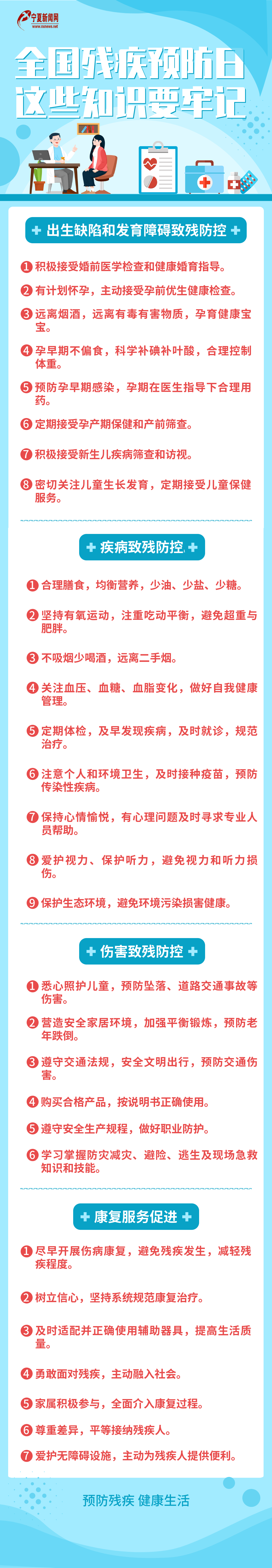 长图｜你知道吗？残疾也可以预防！关于预防，这些知识需要您牢记