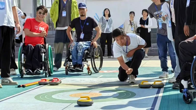 乐享体育 炫彩人生 中卫市组织开展第14届残疾人健身周活动(图1)