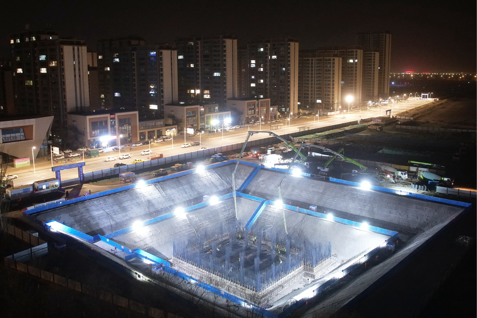 银川市中北部片区雨水提升泵凤凰联盟网址站及雨水滞蓄空间建设工程进展迅速(图1)