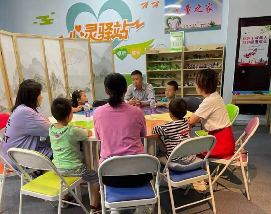 金凤区阅海万家社区：做好幼小衔接 服务社区家长