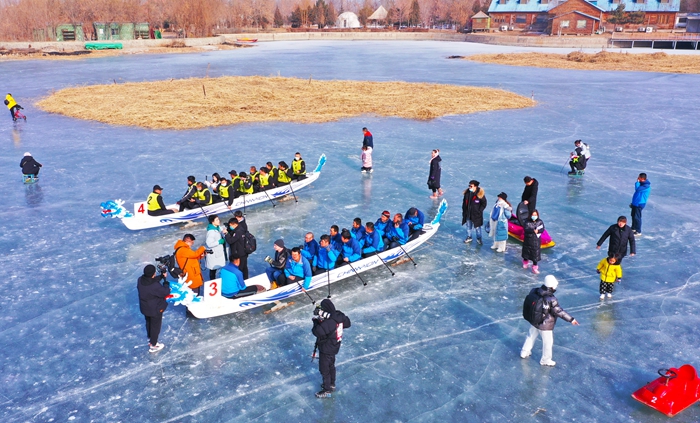 宁夏沙湖：乐享冰雪迎冬奥，共度欢乐中国年