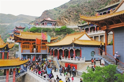 <p>　　天都山景区</p>