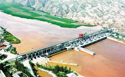 <p>　　青铜峡水利枢纽俯瞰图。　　　　　　　　　　　　　　　　　　　　　　　　　　　　　　　　　　　　　　　　　　　　　　　　　（图片由自治区水利厅提供）</p>