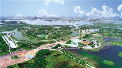 <p>　　如诗如画的银川。</p>