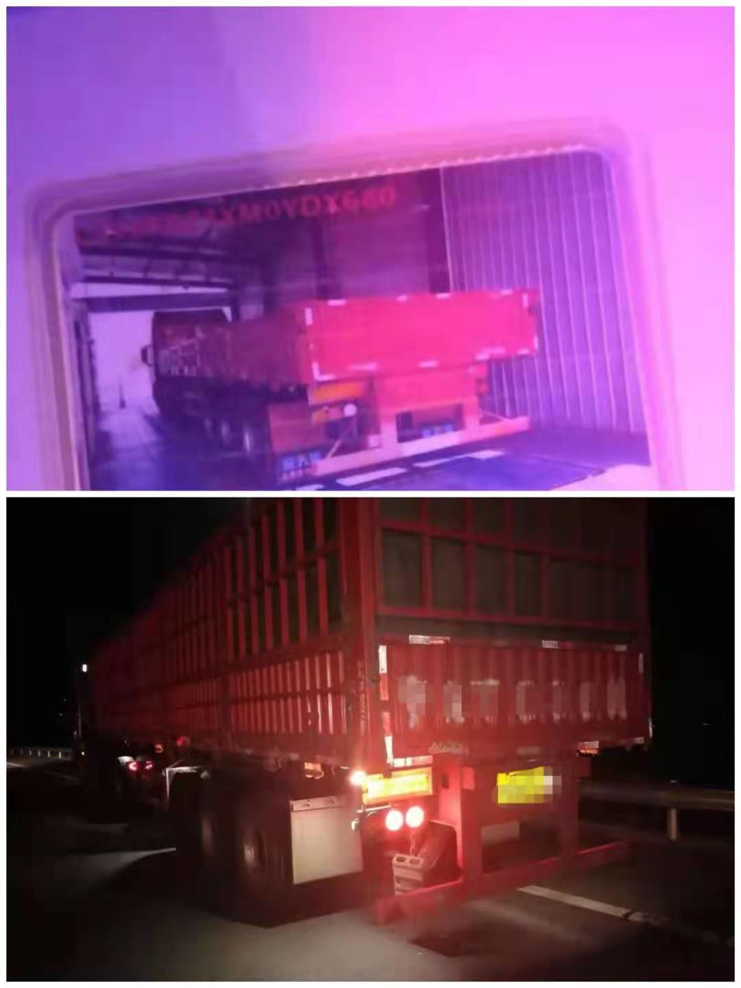 改型货车夜间"偷"行,难逃交警"火眼金睛"