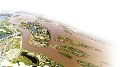 <p>　　黄河径流，福泽万家。</p>