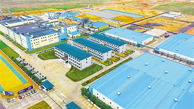 <p>　　泰和新材宁东产业园。</p>