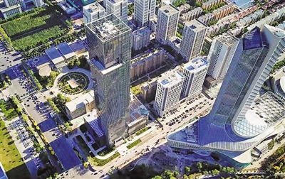 <p>　　城市发展日新月异。</p>