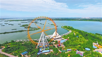 <p>　　阅海游乐场。</p>