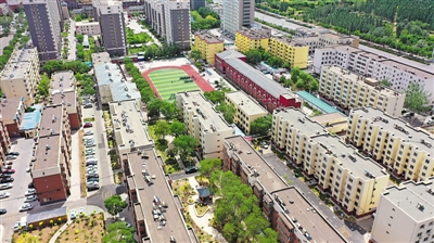 <p>　　西夏区老旧小区“七区合一”获评2020中国民生示范工程。</p>