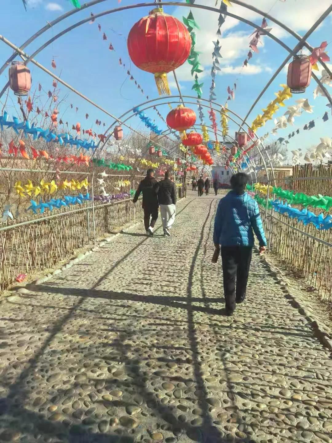 龙泉村成了“就地过年”打卡地