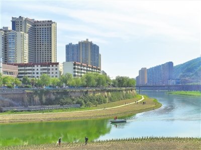 <p>　　延安新貌。</p>