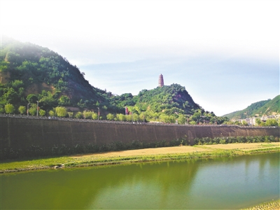 <p>　　延安——中国革命圣地。</p>