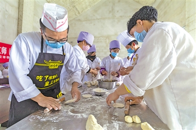 <p>　　民政部门开展技能培训。</p>