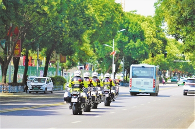 <p>　　营造整洁有序城市环境。</p>