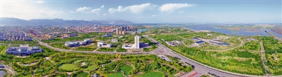 <p>　　大武口城区。</p>