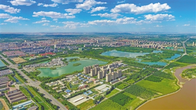 <p>　　中卫市区全貌。　　　（本版图片均由中卫市委宣传部提供）</p>