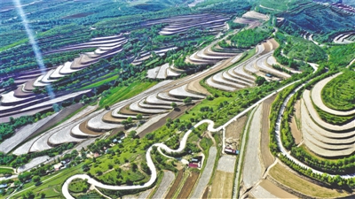 <p>　　在共同富裕道路上奋勇向前。</p>