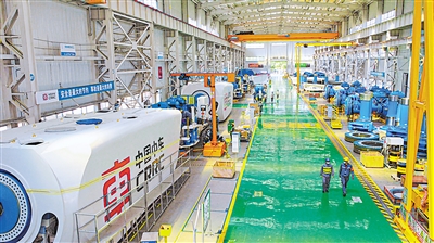     中车风电制造企业落户海原。