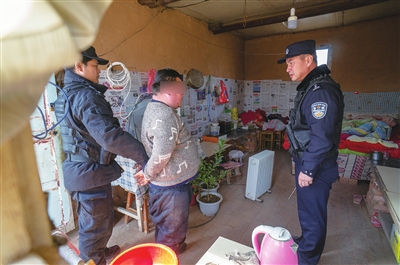 打击犯罪，民警处警迅速。
