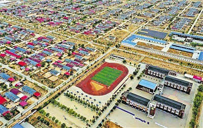 <p>　　　　红寺堡区红寺堡镇弘德村风景如画。</p>