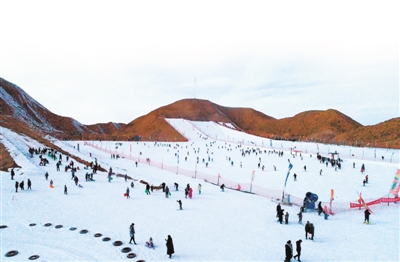 <p>　　黄谷川滑雪场。</p>