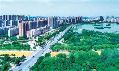<p>　　银川街景</p>