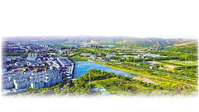 固原市区美如画。