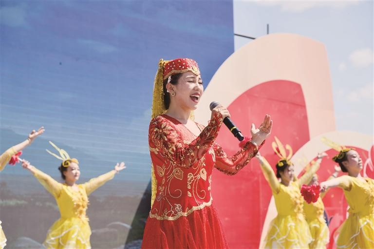 牡丹花开引客来 花儿唱响新原州