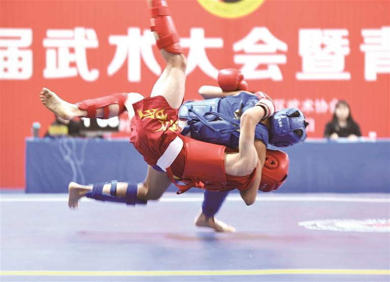宁夏首届武术大会 百余选手切磋武技