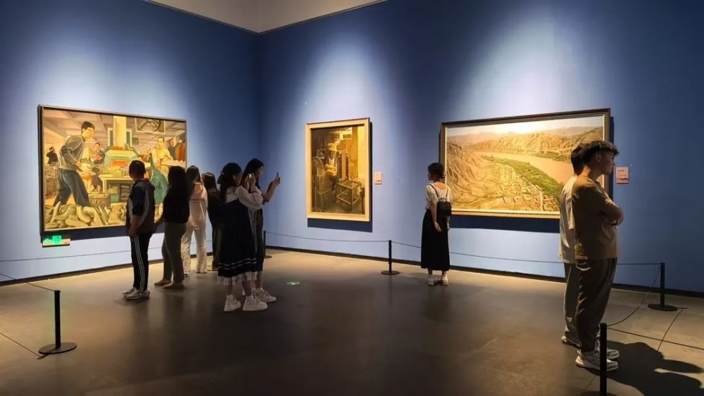 中国工运史主题艺术展在宁夏美术馆开展