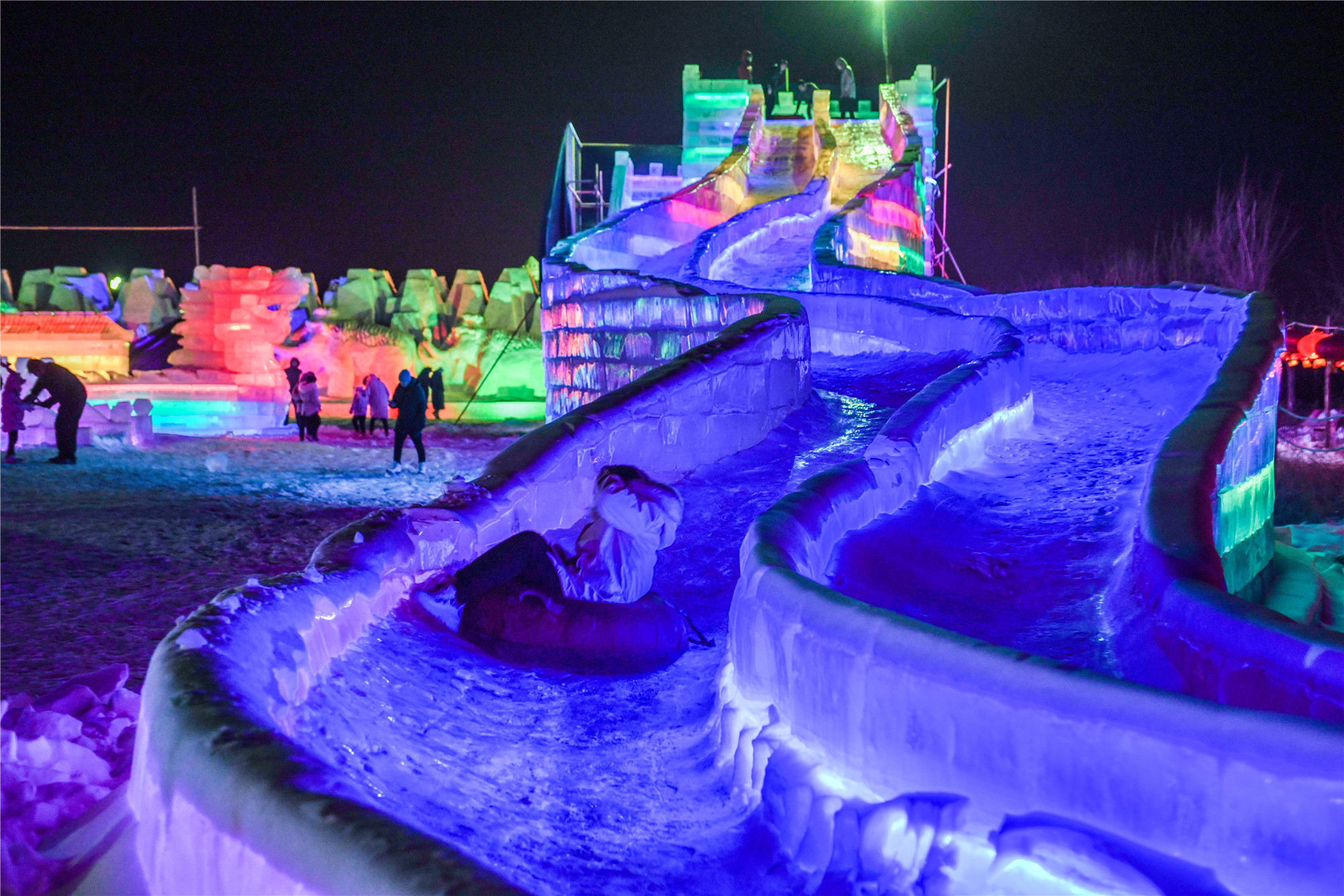 冰雪彩灯等你来-宁夏新闻网