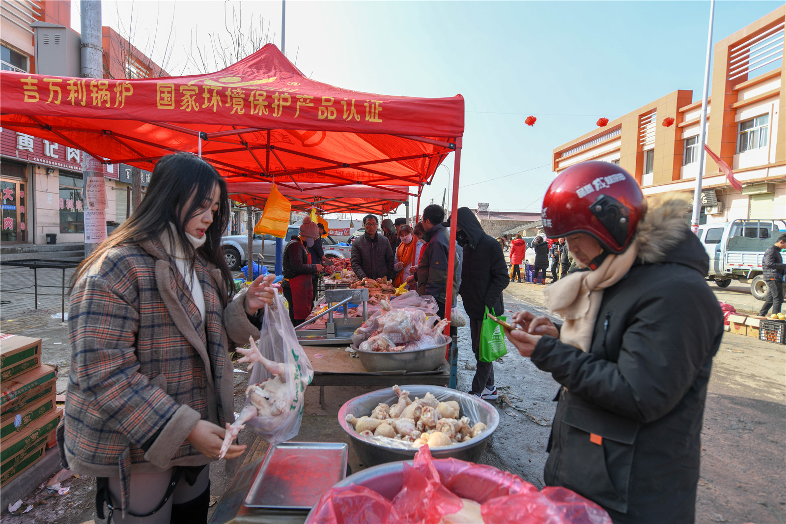 【新春走基层】隆德联财镇:乡村集市年味浓-宁夏新闻网