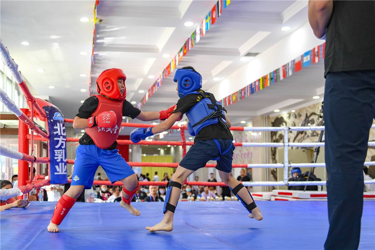 第三届宁夏青少年散打邀请赛正式开赛