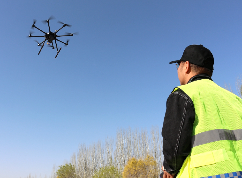 宁夏葡萄酒与防沙治沙职业技术学院首届无人机航空摄影测量技能大赛