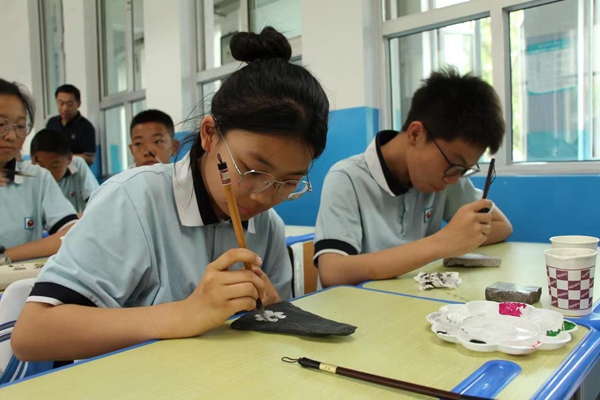 兴庆区戏曲进校园走进多彩银川十七中-宁夏新闻网