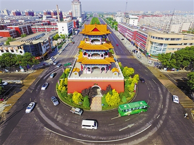 <p>　　灵州古城</p>