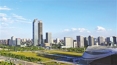 <p>　　以银川为核心，带动石嘴山、吴忠、宁东协同发展的银川都市圈，将有效提升区域整体竞争力。本报记者　钱建忠　摄</p>