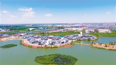 <p>　　　　沙坡头市区</p>